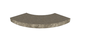 The Monument 48" Round Fire Pit - New Line 4 Piece Coping