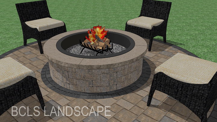 The Monument 64 Round Fire Pit