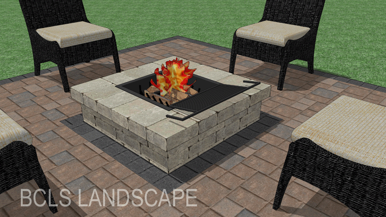The Boulevard Square Fire Pit